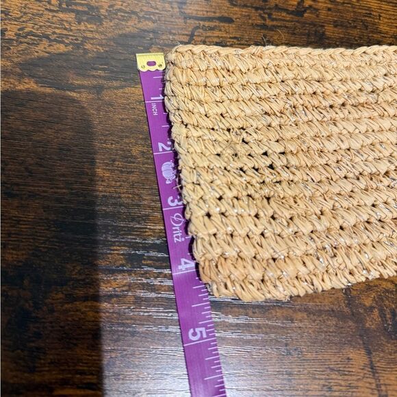 Tommy Bahama raffia clutch purse EUC - Picture 7 of 8